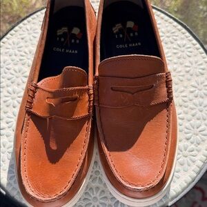 Cole Haan Men's Nantucket Loafers British Tan/Ivory